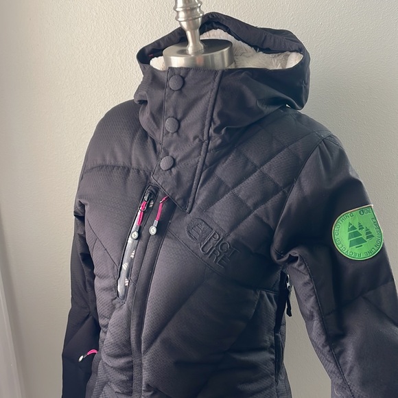 Picture Organic Clothing Down Ski Snowboard Jacket small - Picture 2 of 12